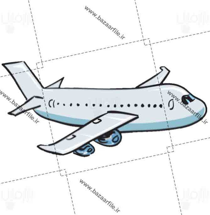 تصویر png نقاشی هواپیمای مسافربری | دانلود تصویر png نقاشی ...