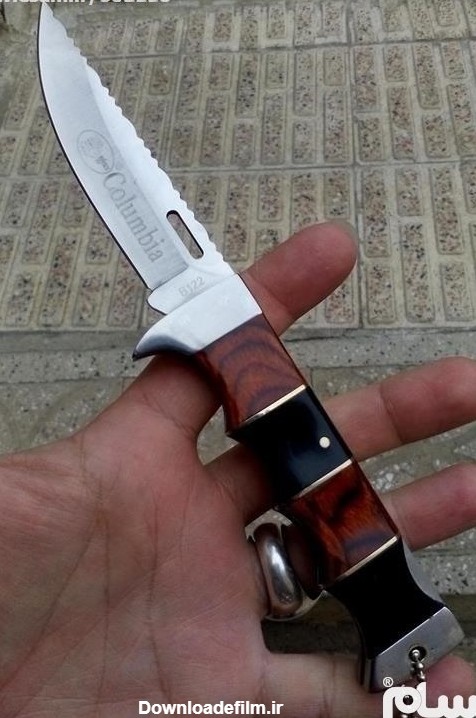 چاقوی کلمبیا ضامن+هدیه کیف کمری