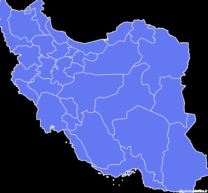 عکس نقشه ایران ب رنگ سیاه