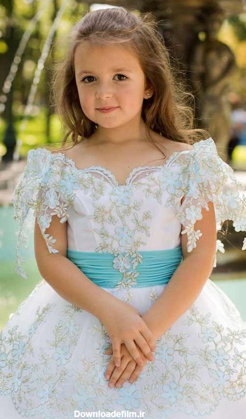 مدل لباس مجلسی دختر بچه