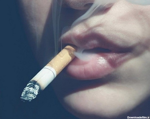 عکس دخترانه با سیگار