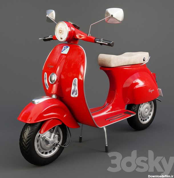 دانلود مدل سه بعدی موتور سیکلت - آبجکت موتور از Pro 3DSky