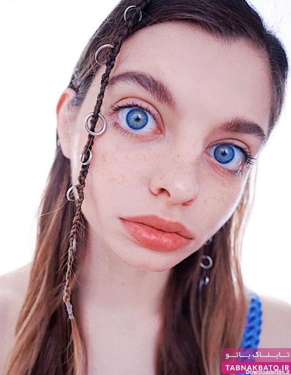 تصاویر/ چشمان دختر اوکراینی، سوژه کاربران فضای‌مجازی!