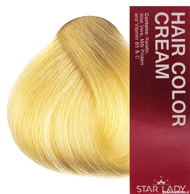 رنگ مو استار لیدی - 9/5 - بلوند طلایی خیلی روشن - rokhnegar