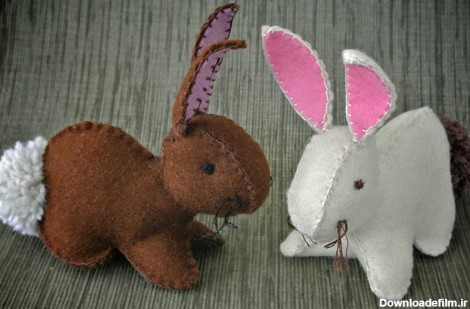 آخرین خبر | آموزش ساخت عروسک نمدی خرگوش با الگو