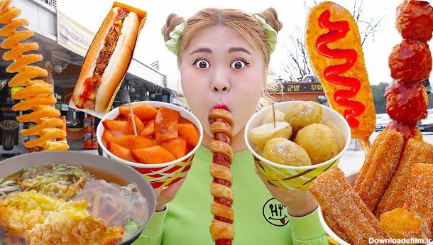 چالش اسمر فود hiu - خوراکی های خوشمزه کره ای