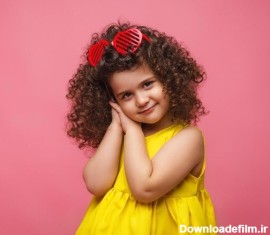 اصول مراقبت از مدل موهای فرفری بچه ها
