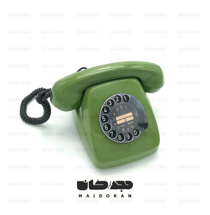 تلفن قدیمی سبز رومیزی زیمنس مدل BP FeTAp 611 – Majdokan