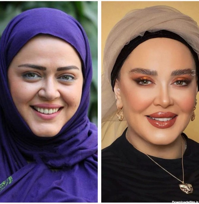 عکس چهره بازیگر زن ایرانی
