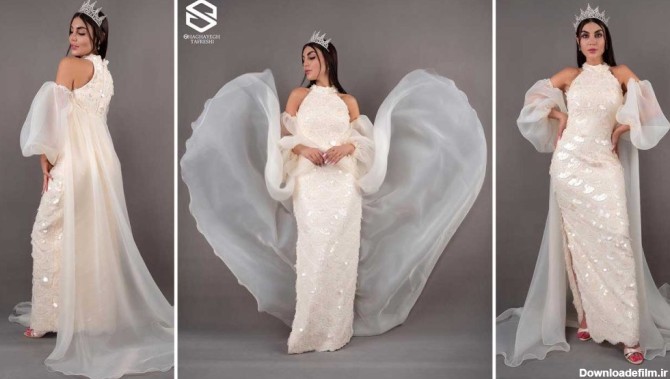 لباس عروس عربی - مدل های جدید لباس عروس عربی - شقایق تفرشی