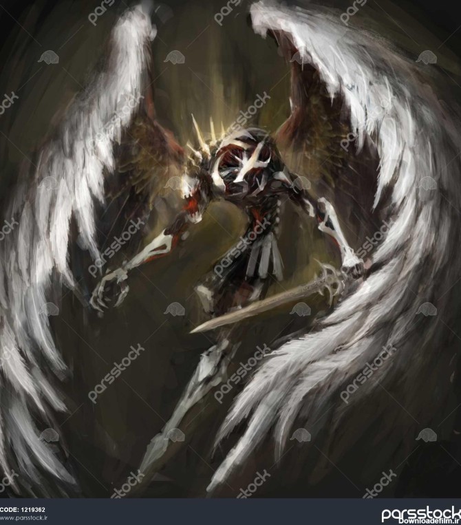 فرشته بیومکانیکی که باعث مرگ دشمنان می شود 1219362