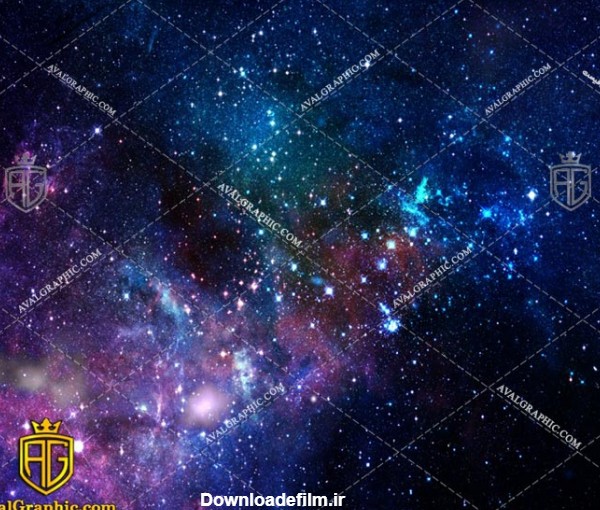 عکس با کیفیت کهکشان رنگی مناسب برای طراحی و چاپ - عکس کهکشان - تصویر کهکشان - شاتر استوک کهکشان - شاتراستوک کهکشان
