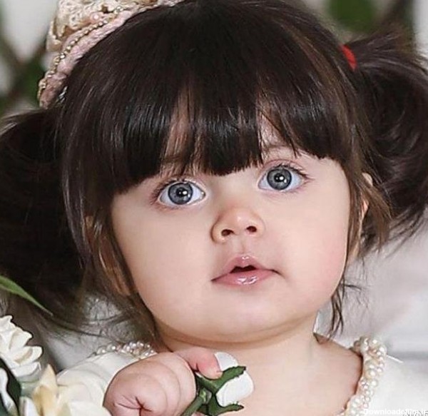 عکس زیباترین نوزاد دختر جهان