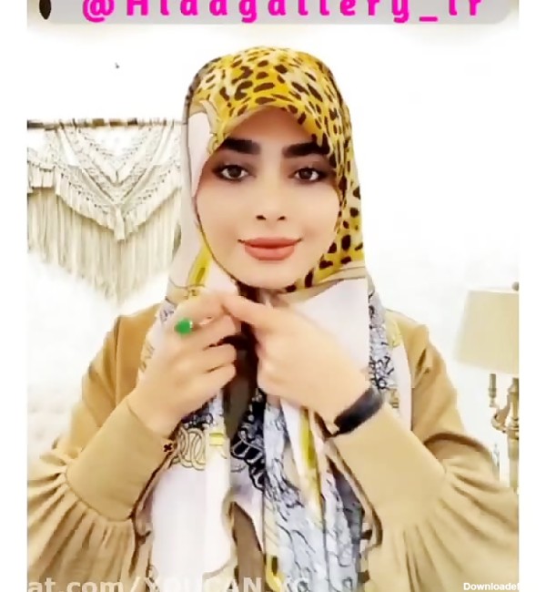 آموزش بستن روسری برای خانم های چادری #چادر #حجاب #آموزش #حجاب_شیک