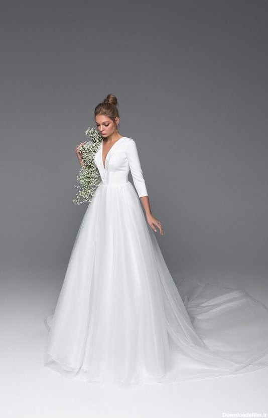 مدل های ساده و شیک لباس عروس مدل 2020 | خاص ترین مدل های لباس عروس ...