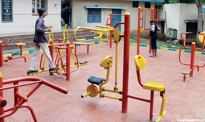 ورزش با وسایل ورزشی پارک + آموزش نحوه انجام حرکات ورزش با ۱۲ وسیله ...