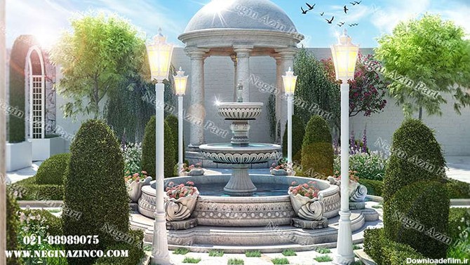 wedding Garden design|طراحی باغ عروسی|طراحی باغ آتلیه عکاسی ...