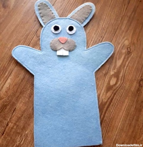 قیمت خرید و فروش عروسک برند نامشخص-- عروسک نمایشی نمدی مدل خرگوش ...