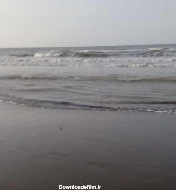 عکس پروفایل امواج دریا لب ساحل شمال | پروفایل گرام