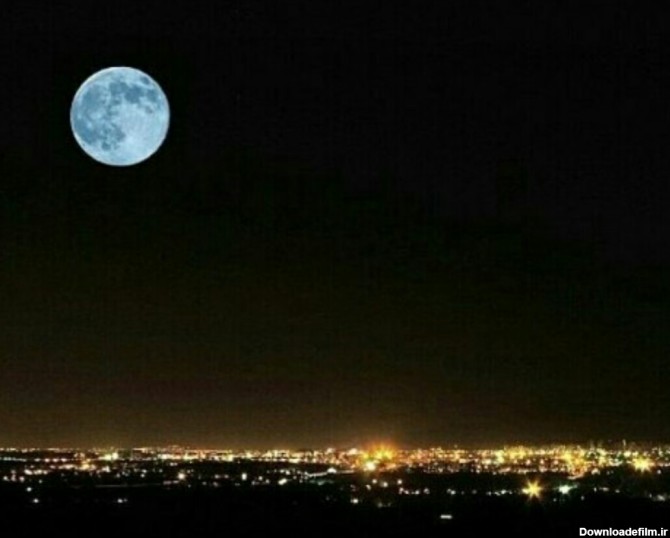 ماه شب چهارده - عکس ویسگون
