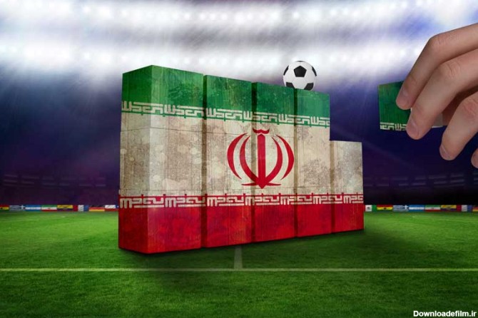 دانلود عکس پرچم تیم ملی ایران