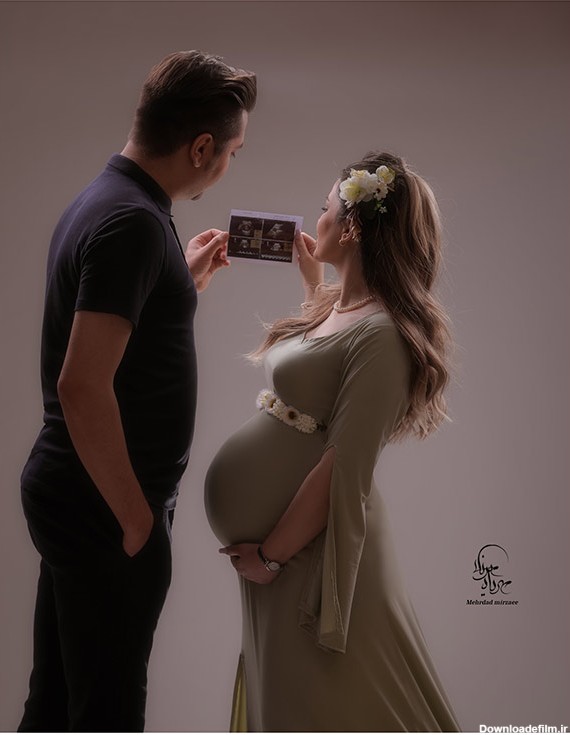 آتلیه عکاسی بارداری در کرج ( با لباس های بارداری رایگان و ...