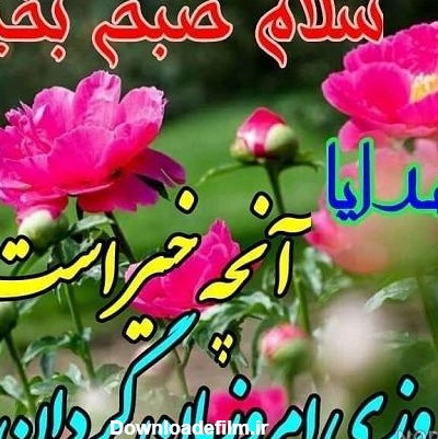 عکس صبح بخیر جدید ۱۴۰۰ - عکس نودی