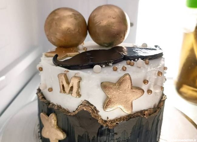 طرز تهیه کیک تولد مردانه ساده و خوشمزه توسط yazdan🇮🇷 - کوکپد
