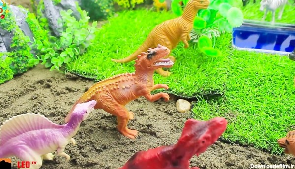 دنیای اسباب بازی ها - بازی کودک - دایناسورها و حیوانات
