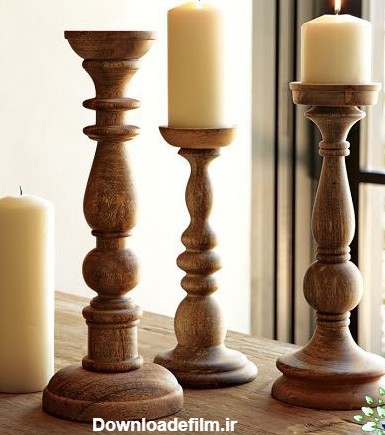 جاشمعی چوبی 250 مدل جاشمعی چوبی WC13 Wooden crescent | فروشگاه ملی