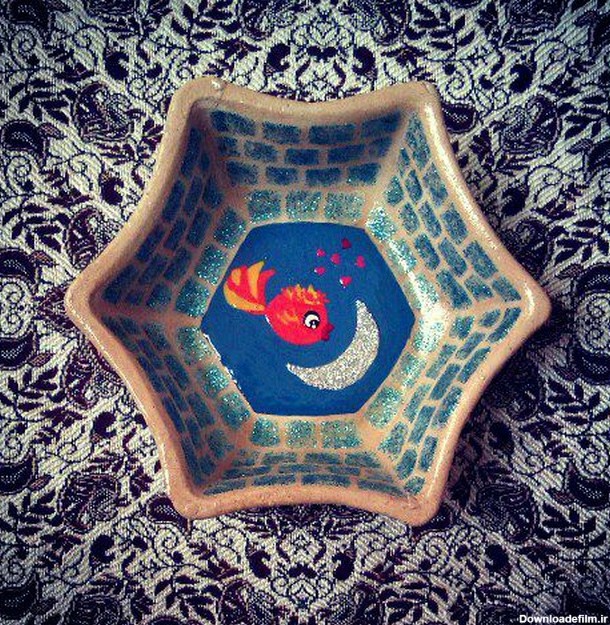 تو ماهی و من ماهی این برکه کاشی - عکس ویسگون