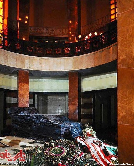 عکس:سنگ قبر رضاشاه پهلوی | روزنو