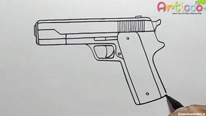 نقاشی تفنگ به روش ساده برای تازه کارها - Kids TV - تماشا