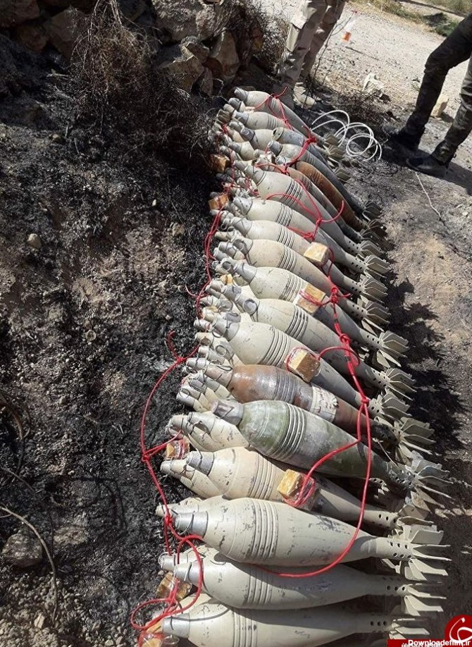 کشف موشک‌های حاوی گاز کلر داعش در الانبار