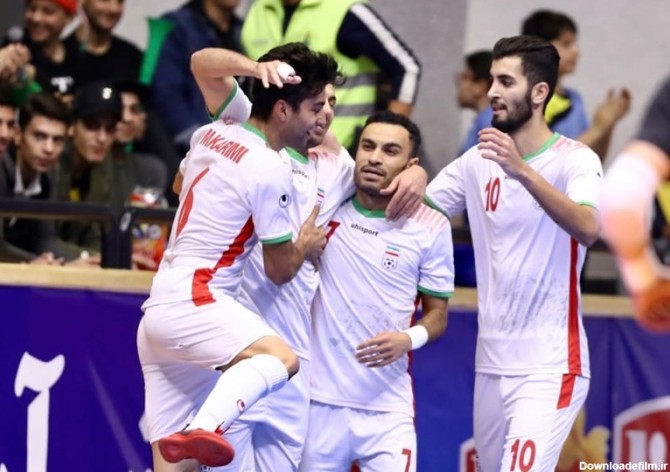 پیروزی ملی پوشان فوتسال ایران مقابل ازبکستان - تسنیم