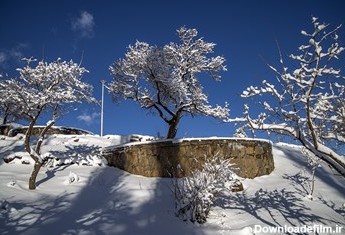 تصاویری از جلوه های زیبای طبیعت زمستانی سنندج