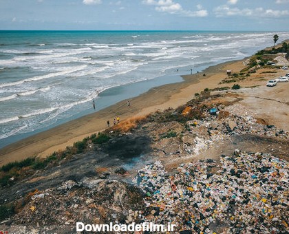 دریای زباله در ساحل خزر