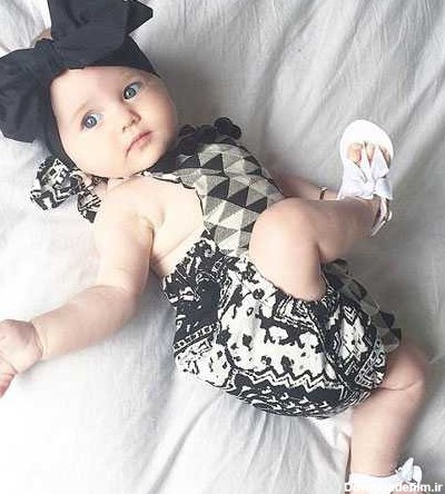 دختر زیبای 10 ماهه مشهورترین نوزاد اینستاگرام + تصاویر
