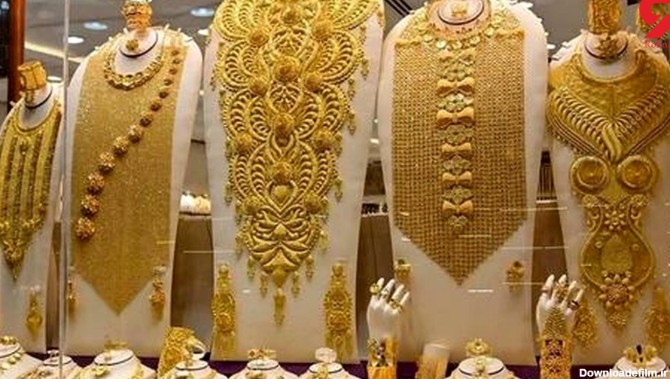 فیلم/ لباس های طلای 1 میلیون دلاری در فروشگاه های دبی