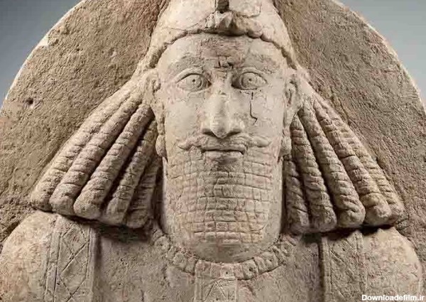 Statue of Sassanid Nobleman, seen in the national museum of Iran ...