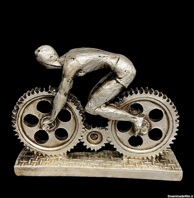 قیمت و خرید مجسمه مدل مرد دوچرخه سوار
