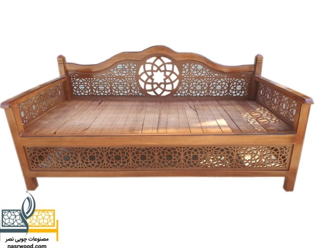 تخت سنتی nasr17i - صنایع چوب نصر