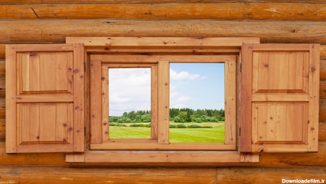 استفاده از پنجره چوبی باعث زیبایی ساختمان می‌شود ولی نباید استفاده ...