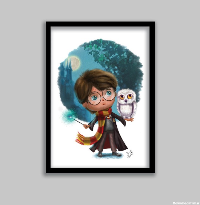 مشخصات، قیمت و خرید تابلو مدل هری پاتر Harry Potter کد LA-G10561-2 ...
