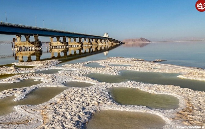 تصاویری جدید از دریاچه ارومیه
