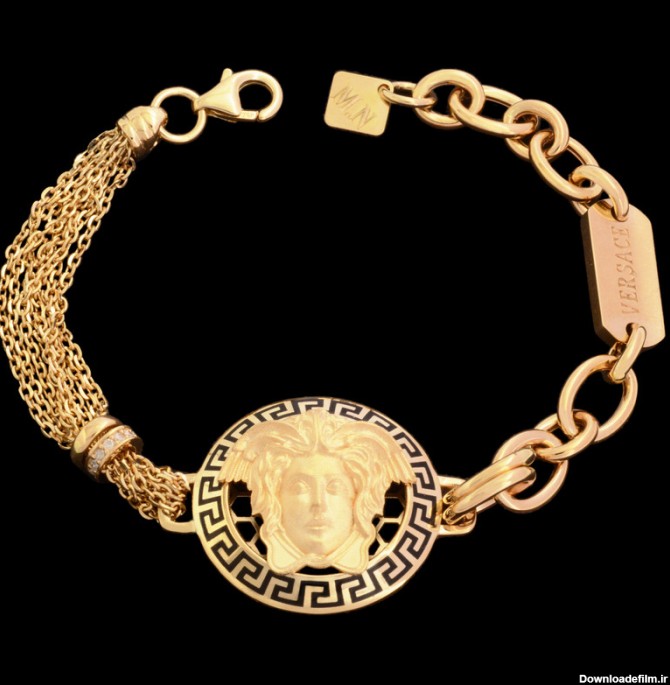 قیمت و خرید دستبند طلا 18 عیار زنانه طلای مستجابی کد v1