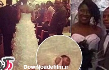حرکت عجیب و خطرناک عروس خانم سیاه پوست