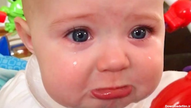 بهترین لحظه های گریه نوزادان 2 - فیلم خنده دار کودک ناز