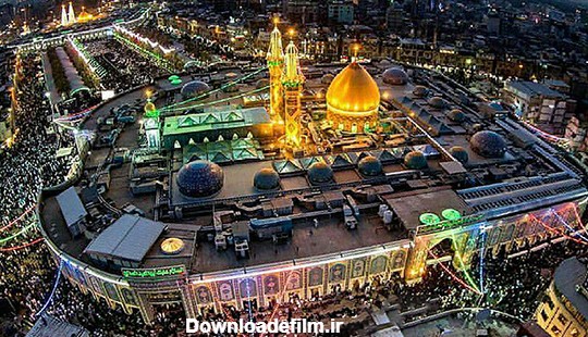عکس هوایی حرم امام حسین