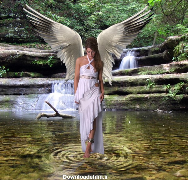 زن فرشته است خدا فرشته ها رو دوست داره - عکس ویسگون